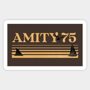 AMITY BEACH 75 Sticker